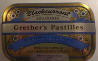 Grether‘s Pastilles Blackcurrant zuckerfrei