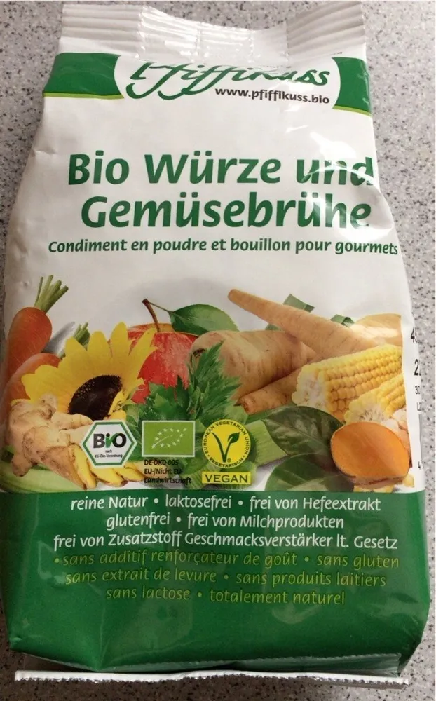 Bio Würze und Gemüsebrühe