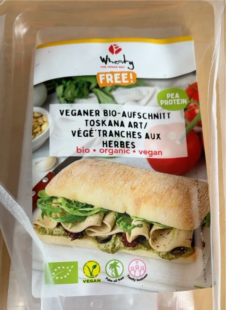 Veganer Bio-Aufschnitt