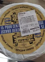 Tome fromage montagne