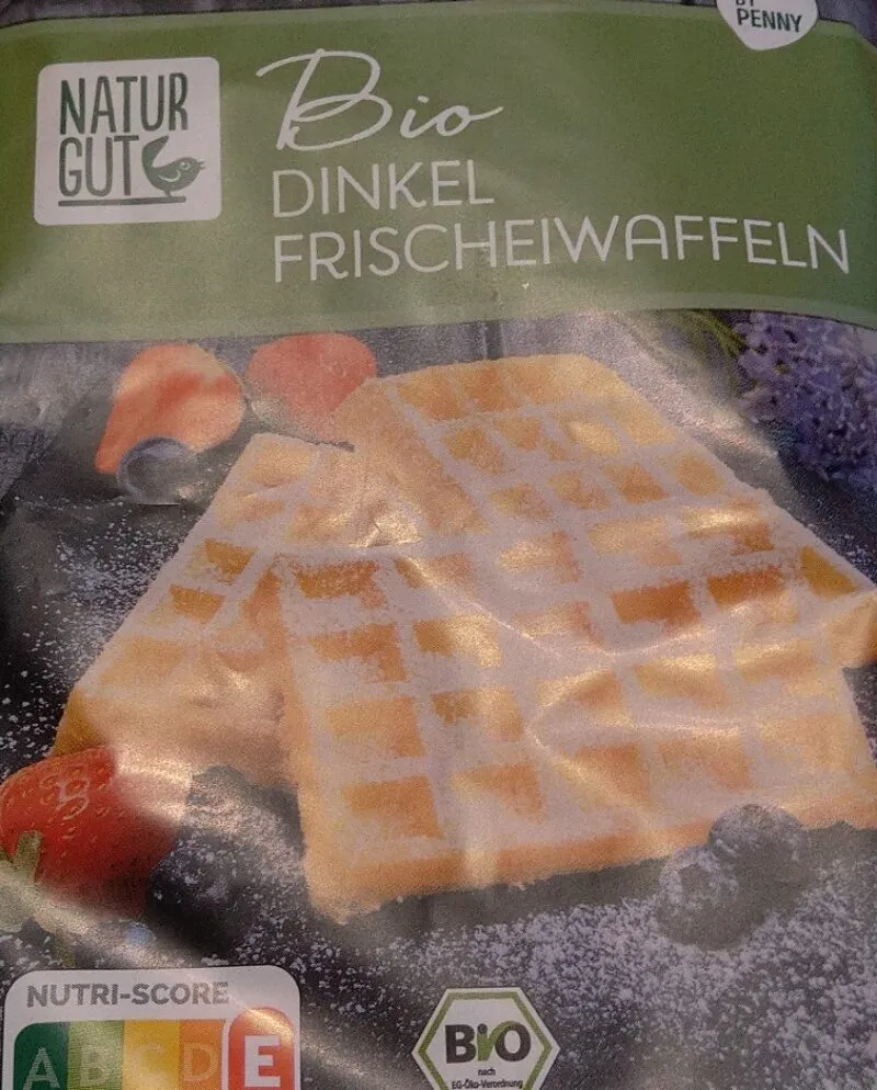 Dinkel Frischei-Waffeln