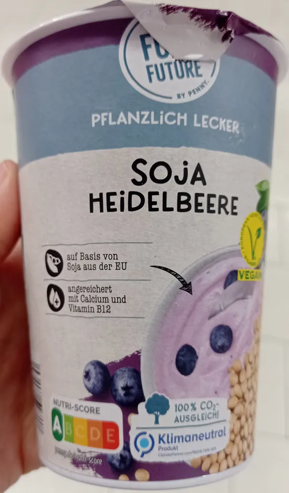 Soja Heidelbeere