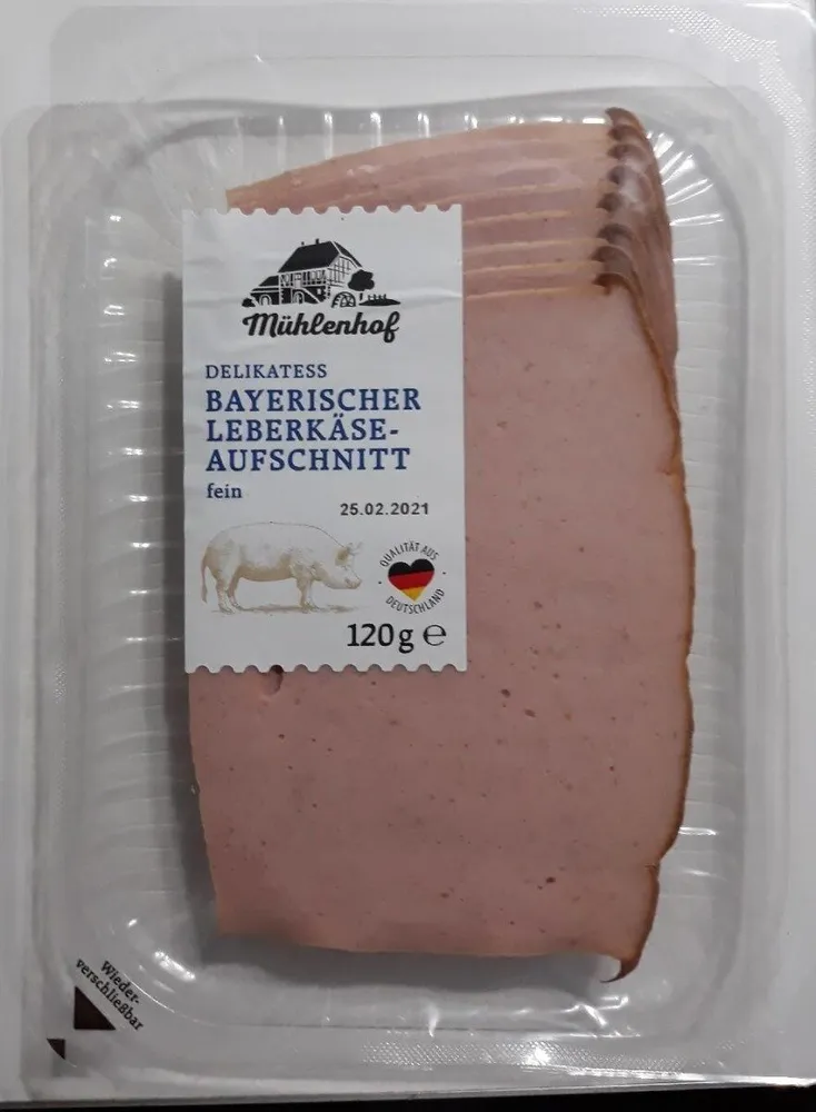 Mühlenhof Bayrischer Leberkäse Aufschnitt