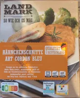 Hähnchenschnitte Cordon Bleu