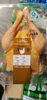 Pollo entero limpio premium