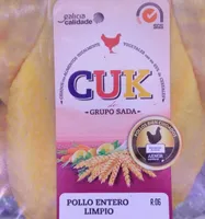 Pollo entero cuk