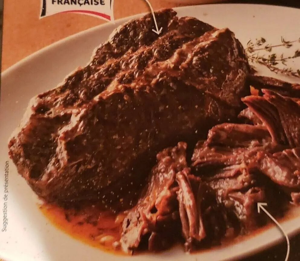 Noix de joue de Bœuf cuisiné