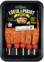5 Brochettes de filets de lapin à la provençale