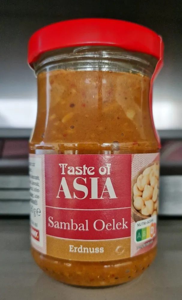 Sambal Oelek Erdnuss