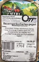 Bauerngeräuchertes gegart