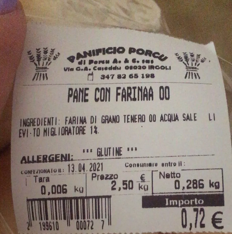 Panino con farina 00