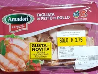 Tagliata di petto di pollo