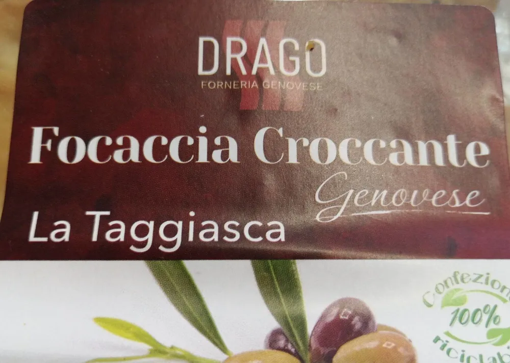 Focaccia croccante genovese