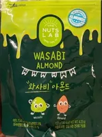 Wasabi almonds