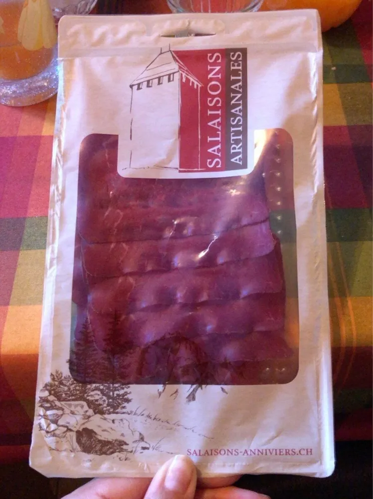 Viande séchée du Valais