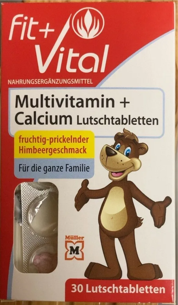 Multivitamin + Calcium Lutschtabletten