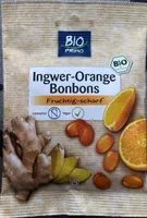 Bio bonbons ingwer-orange