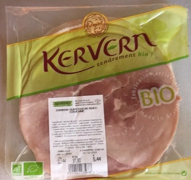 Jambon superieur avec couenne