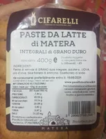 Paste da latte di Matera