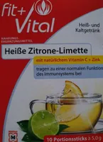 fit+Vital Heiße Zitrone-Limette
