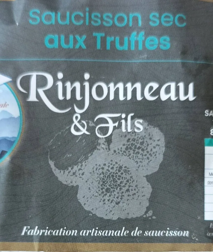 Saucisson sec aux truffes