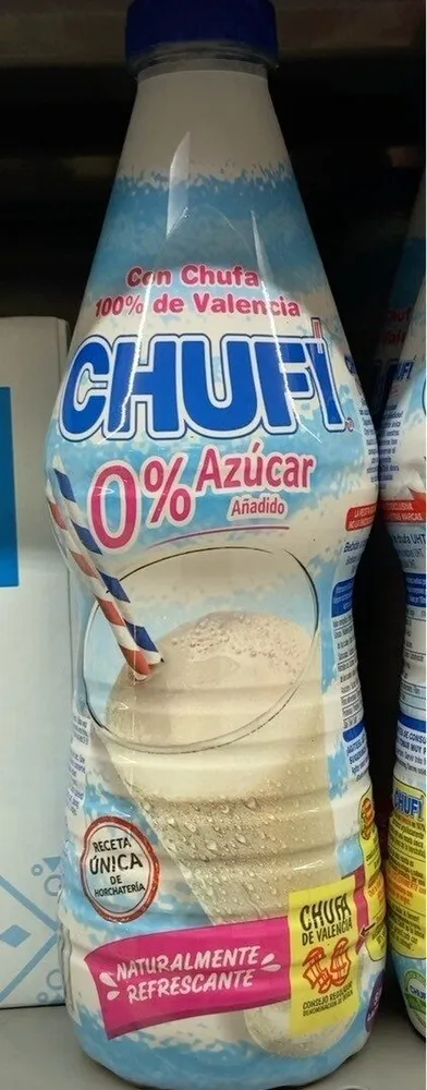 Horchata Chufi sin azúcares añadidos