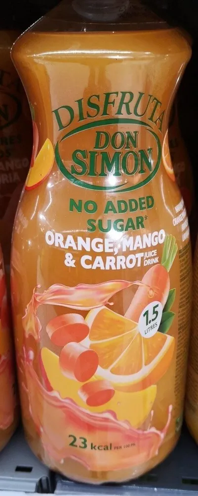 Néctar Naranja, Mango y Zanhoria