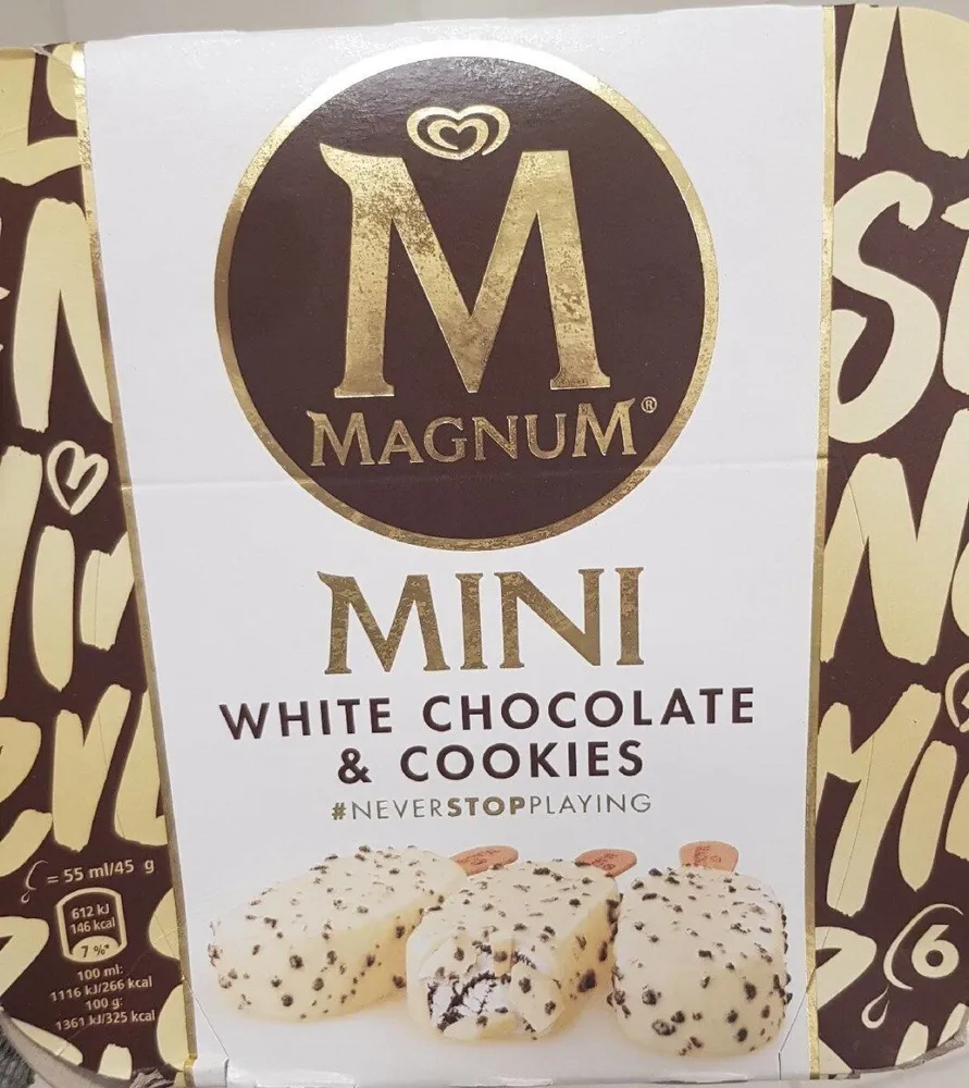 Mini chocolate Blanco y cookies