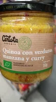 Quinoa con verduras manzana y curry