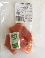 Chutes de saumon fumé BIO