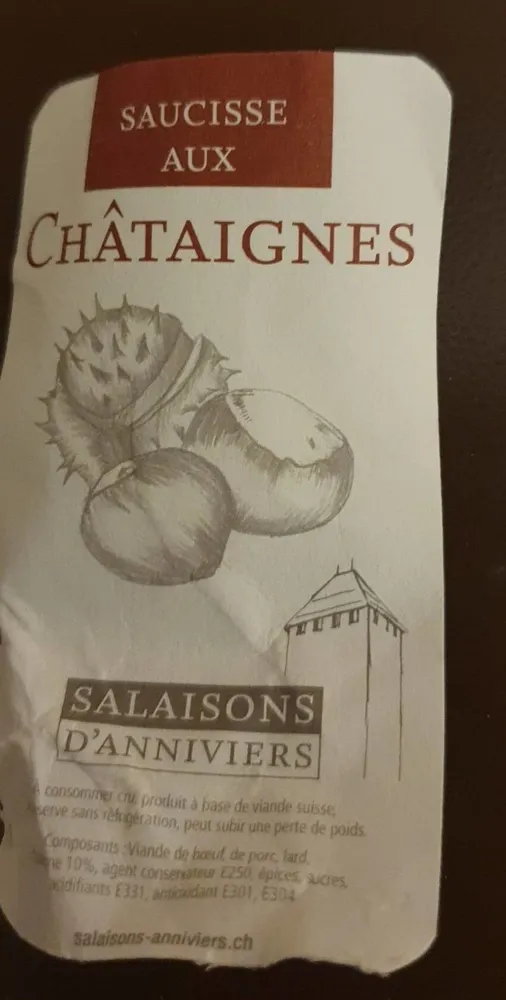 Saucisse aux chatsignes