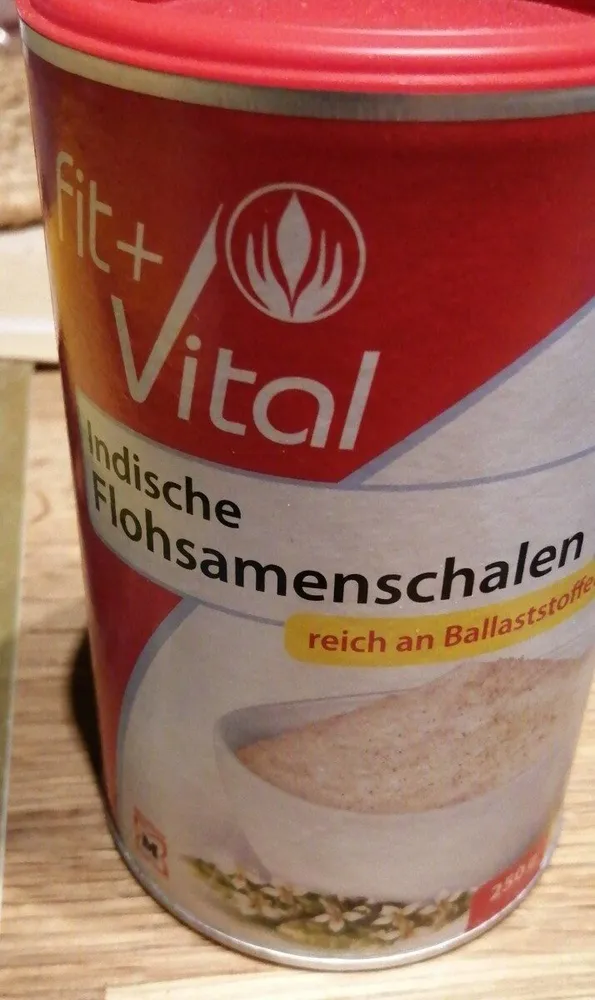 Indische flohsamenschalen