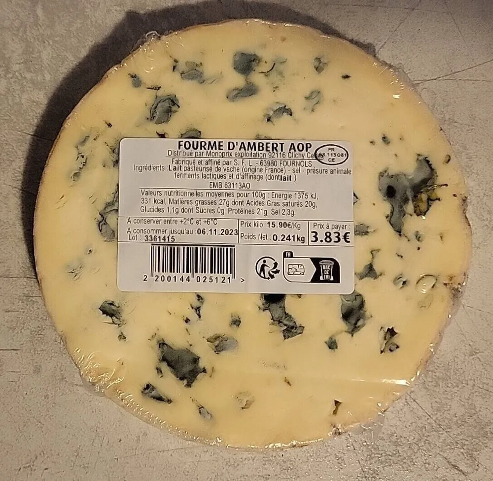 Fourme d'ambert
