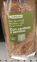 Pan de molde con centeno y semillas