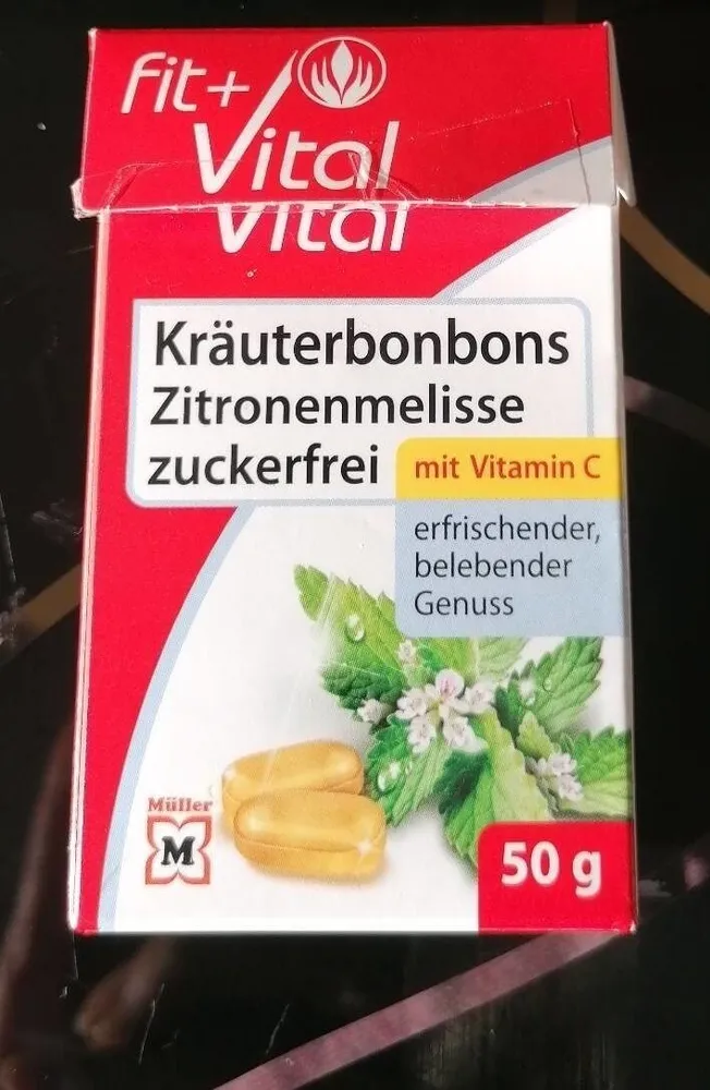 Kräuterbonbons Zitronenmelisse zuckerfrei