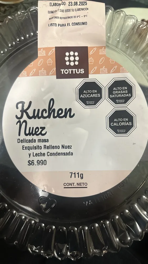 Kuchen Nuez