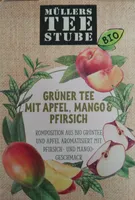 Grüner Tee mit Apfel, Mango & Pfirsich