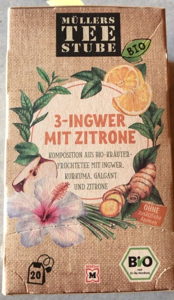 TEE 3Ingwer m. Zitrone