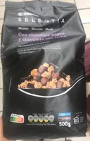Muesli con chocolate negro y chocolate con leche