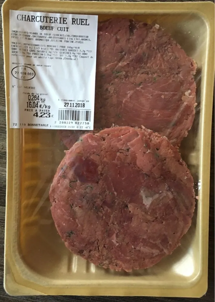 Bœuf cuit