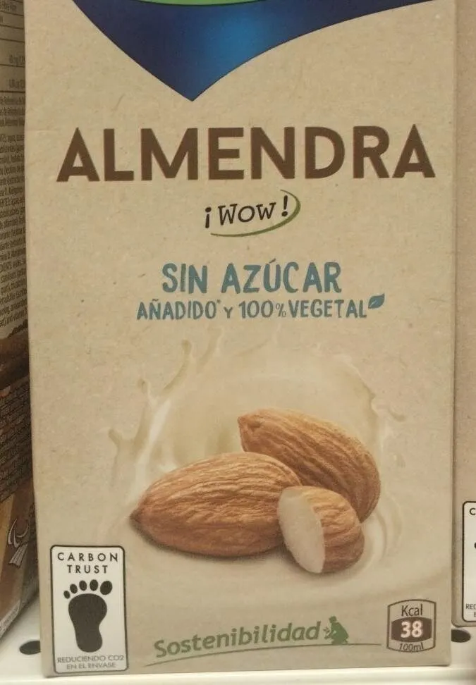 Leche almendra