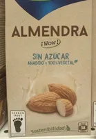 Leche almendra