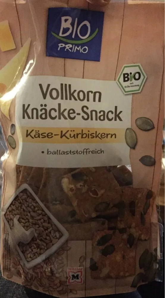 Vollkorn knäcke-snack