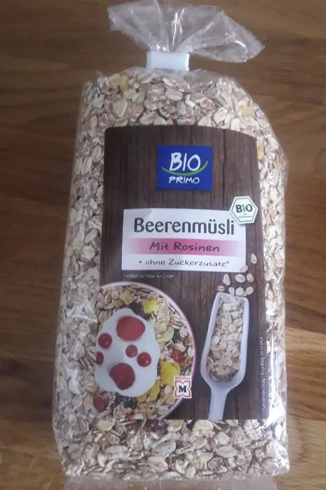 Bio primo Beerenmüsli