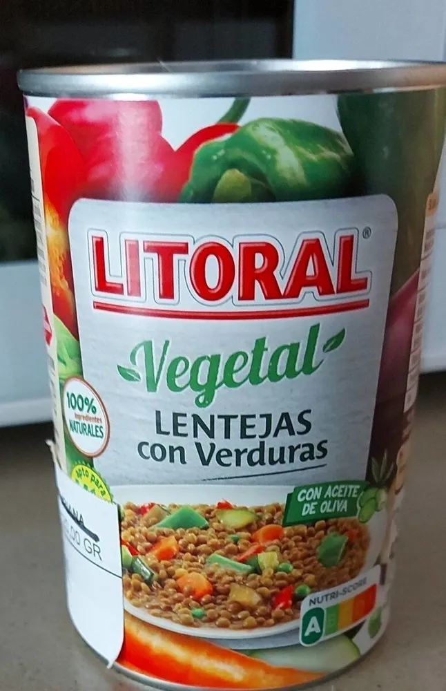 Lentejas con verduras