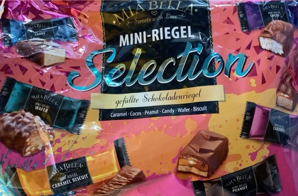 Mini-Riegel Selection
