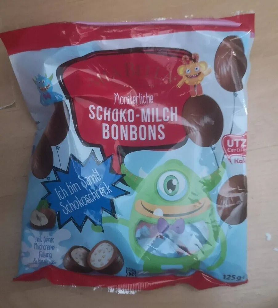 Gefüllte Vollmilchschokoladeneier
