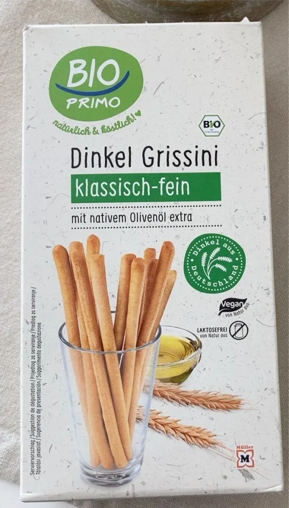 Dinkel Grissini klassisch-fein