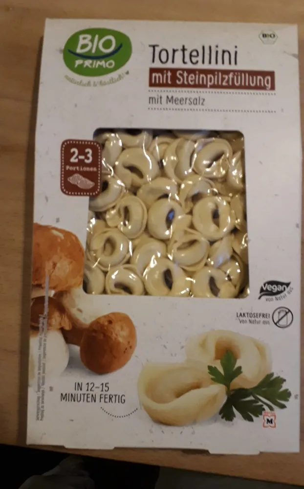 Tortellini mit Steinpilzfüllung