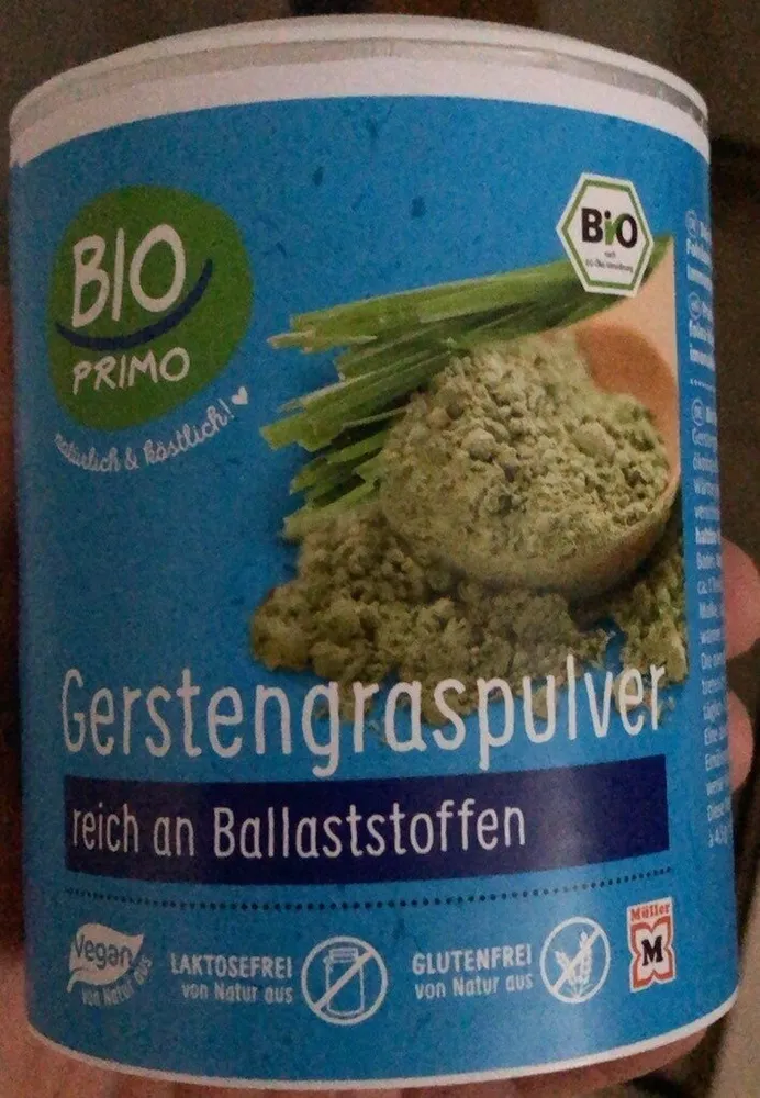 Gerstengraspulver